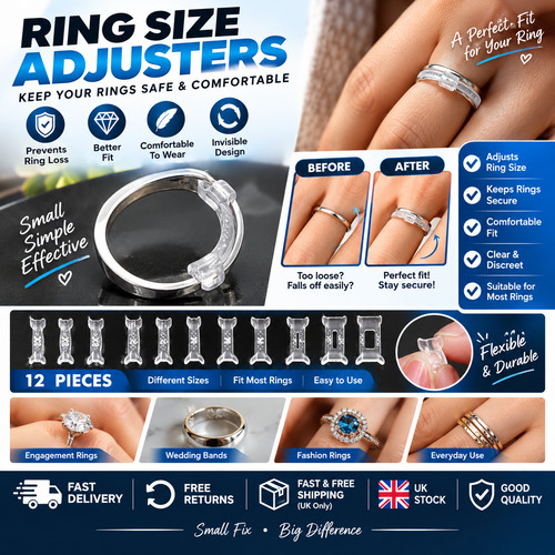 12pcs silicone ring size - silicone,