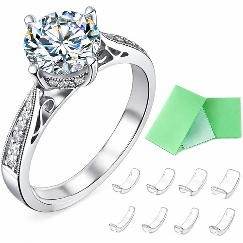 Invisible ring size adjuster - ring,