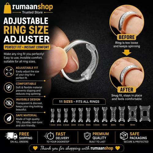 Pcs silicone ring size - 8,
